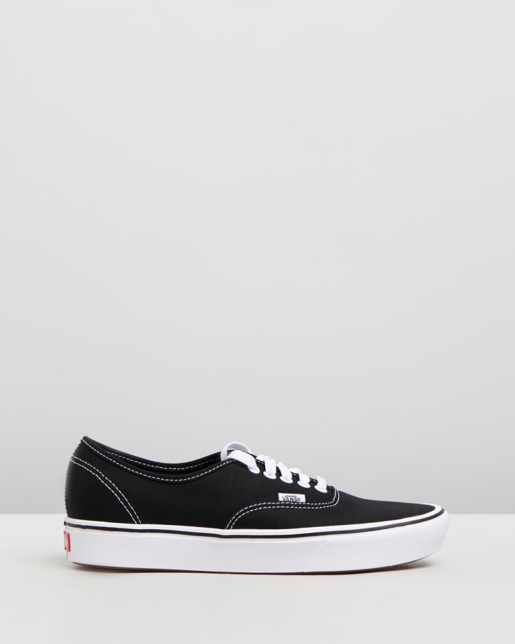 Vans Comfycush αυθεντικά - Unisex μαύρο-αληθινό λευκό
