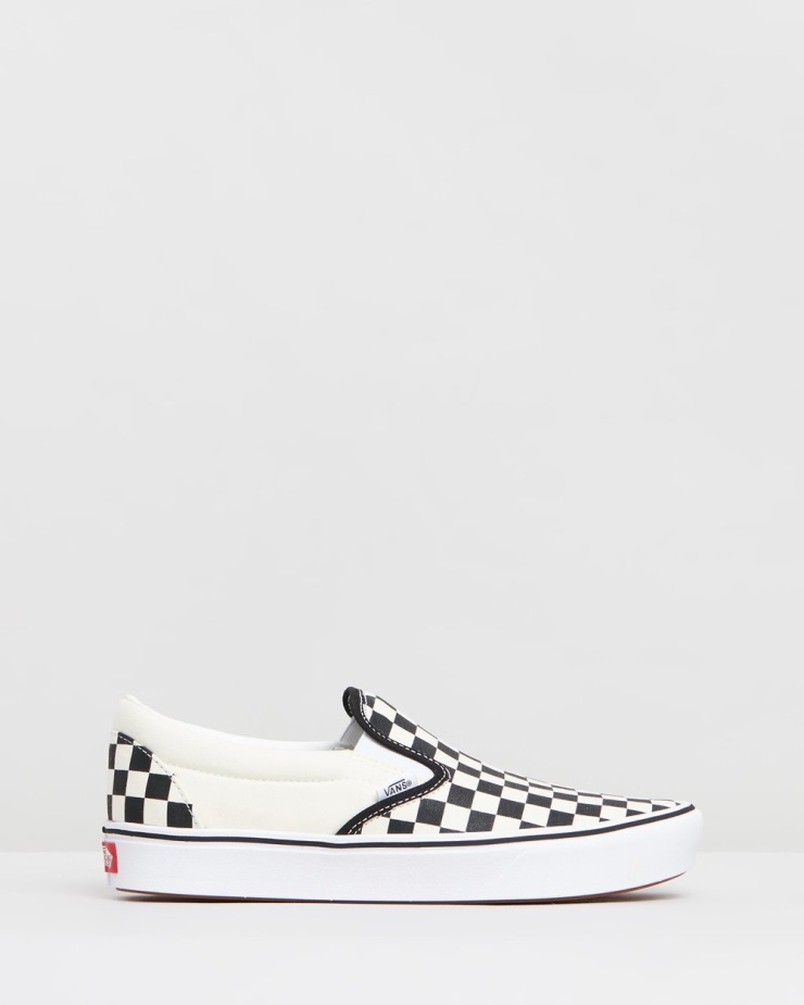 Vans Comfycush Classic Slip-on - Unisex μαύρο-αληθινό λευκό