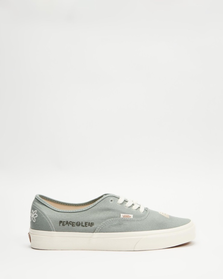 Vans Eco Theory αυθεντικά παπούτσια - Unisex Green Milieu-marshmallow