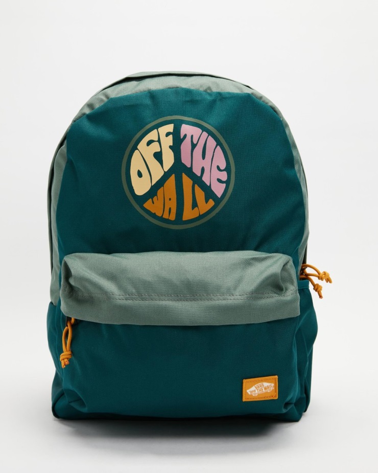 σακίδιο πλάτης Vans Street Sport Realm - παιδικό βαθύ κιρκίρι-marshmallow