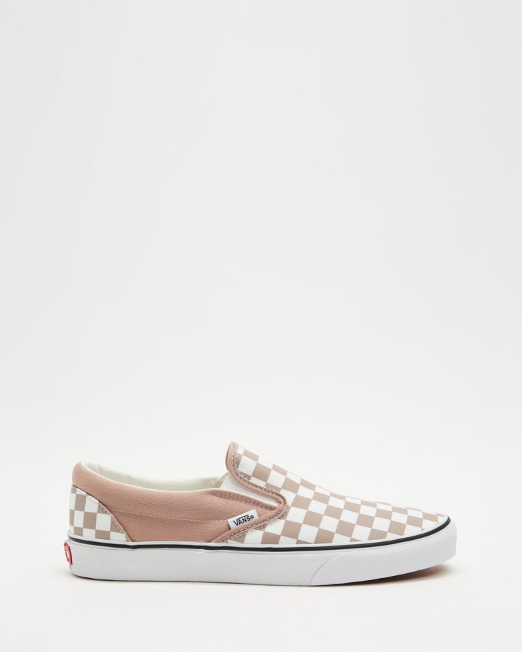 Vans Classic Slip-ons σκακιέρας - Unisex Etherea-true White
