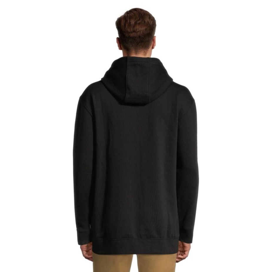 Φορτηγά ανδρικό πουλόβερ με κουκούλα σε μαύρο χρώμα