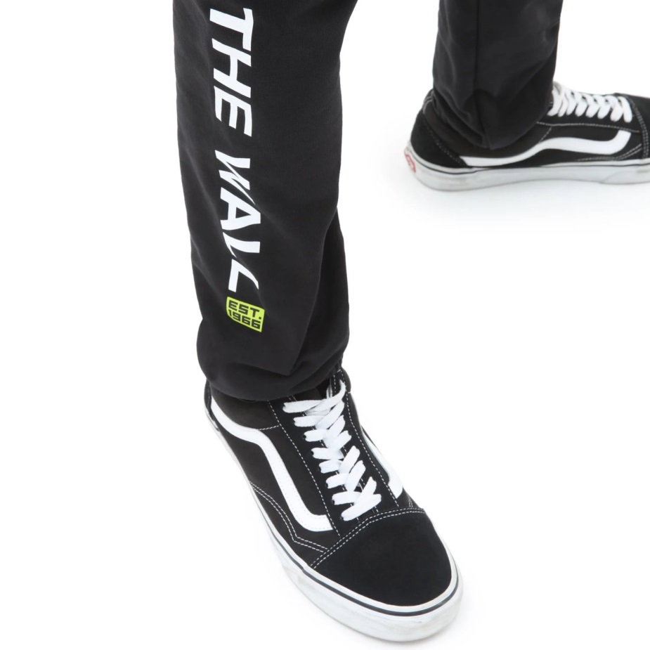 αγόρια Vans λαβύρινθο φλις παντελόνι (8-14 ετών) μαύρο