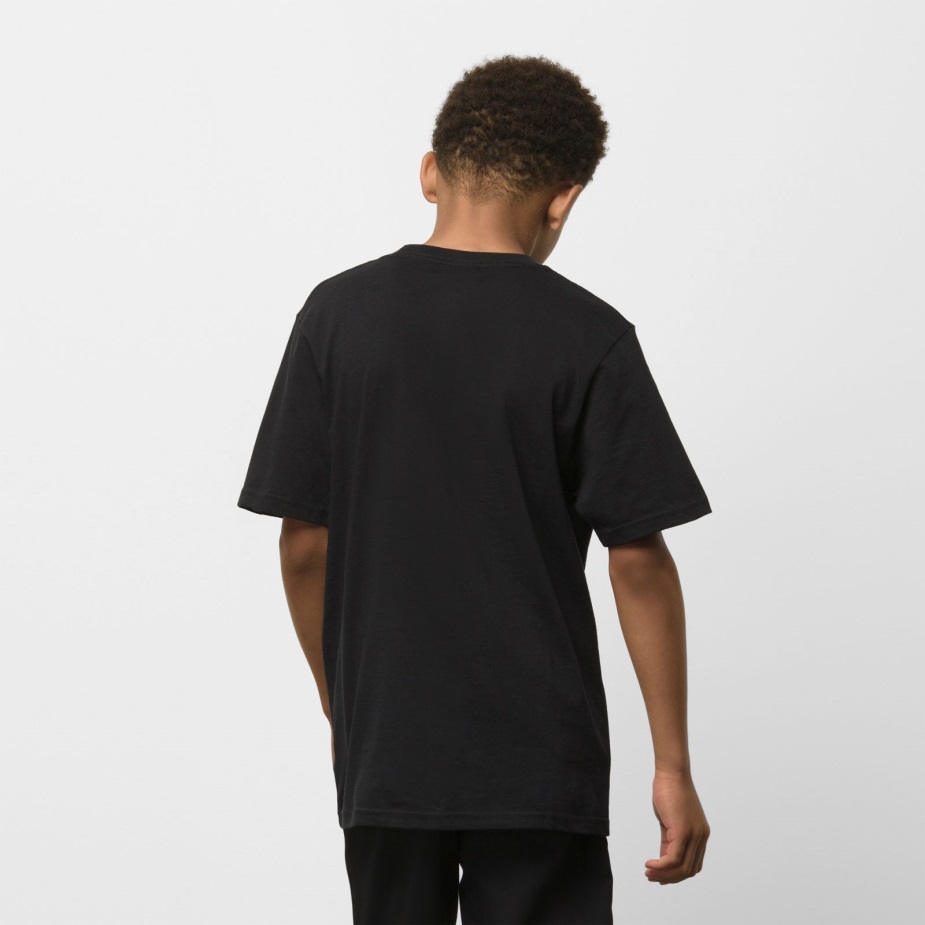 αγόρια βαν κλασικά μπλουζάκια μαύρο-άσπρο