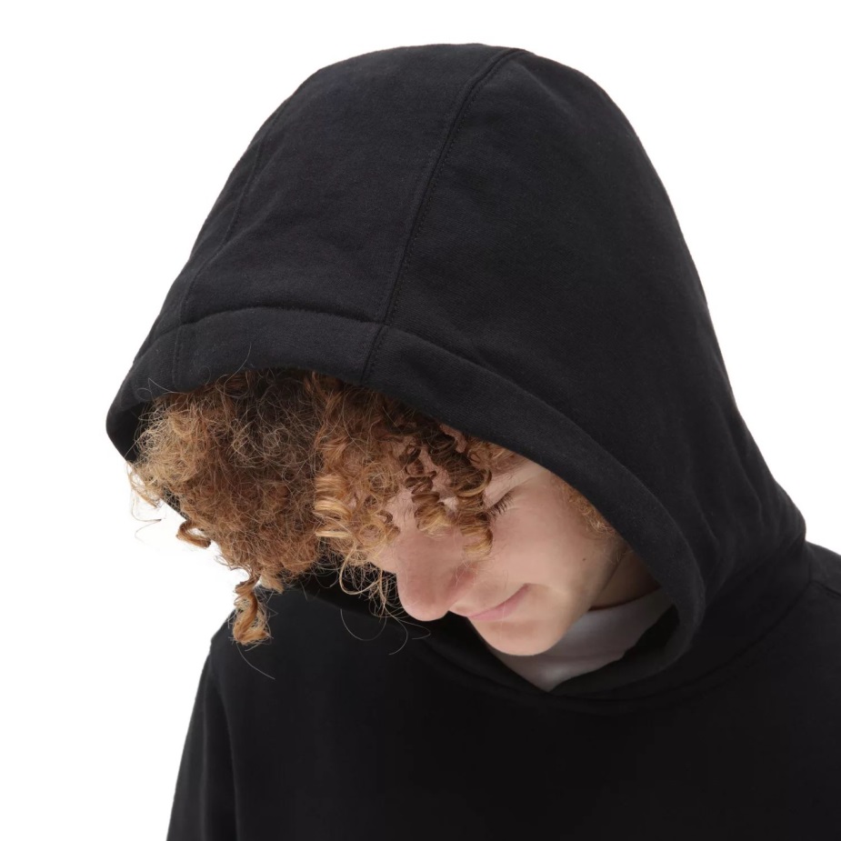 αγόρια βαν κλασικά πουλόβερ κουκούλα (8-14 ετών) μαύρο