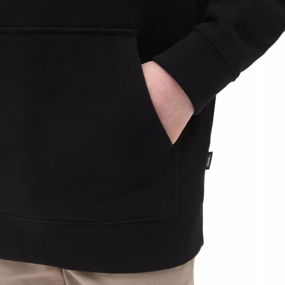 αγόρια βαν κλασικά πουλόβερ κουκούλα (8-14 ετών) μαύρο