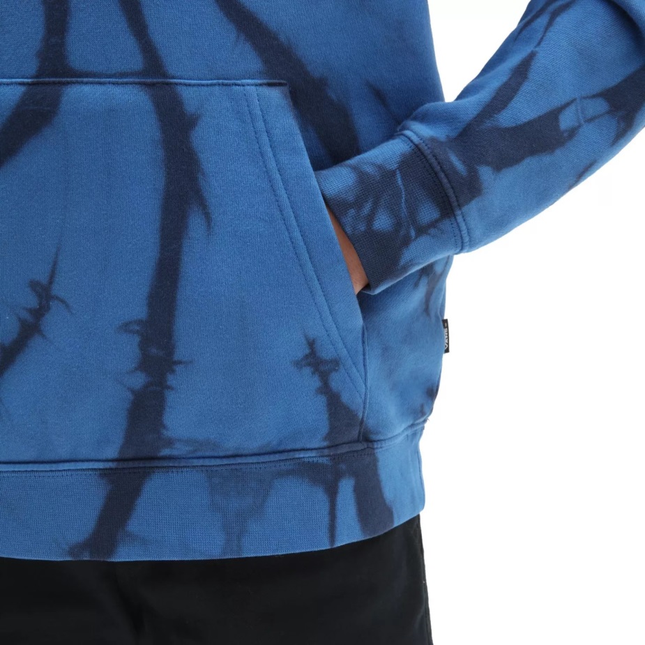 αγόρια φορτηγά X όμορφος φύλακας Sailor Moon Fleece Tie βαφή πουλόβερ Hoodie (8-14 ετών) μπλε