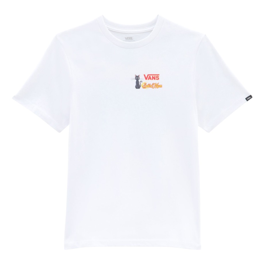 αγόρια φορτηγά X όμορφος φύλακας Sailor Moon γραφικό μπλουζάκι (8-14 ετών) λευκό