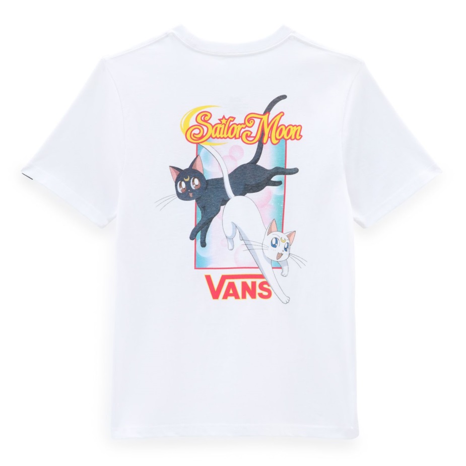 αγόρια φορτηγά X όμορφος φύλακας Sailor Moon γραφικό μπλουζάκι (8-14 ετών) λευκό