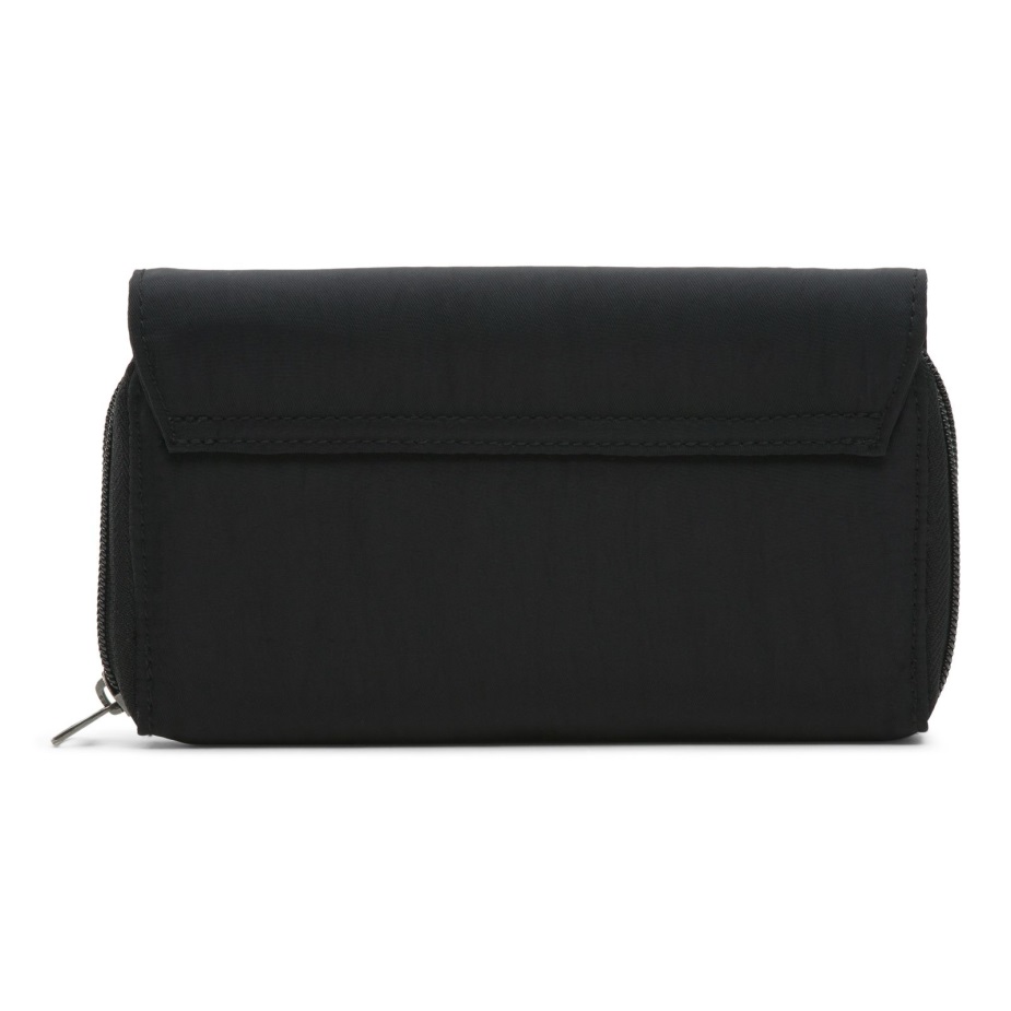 βαν αλυσοδεμένο πορτοφόλι χιαστί μαύρο