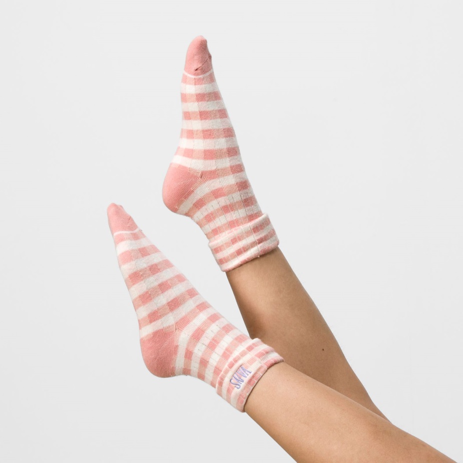 βαν ανακατεμένα τζίντζαμ κάλτσα τσεκ μεγέθους 65-10 ροζέτα