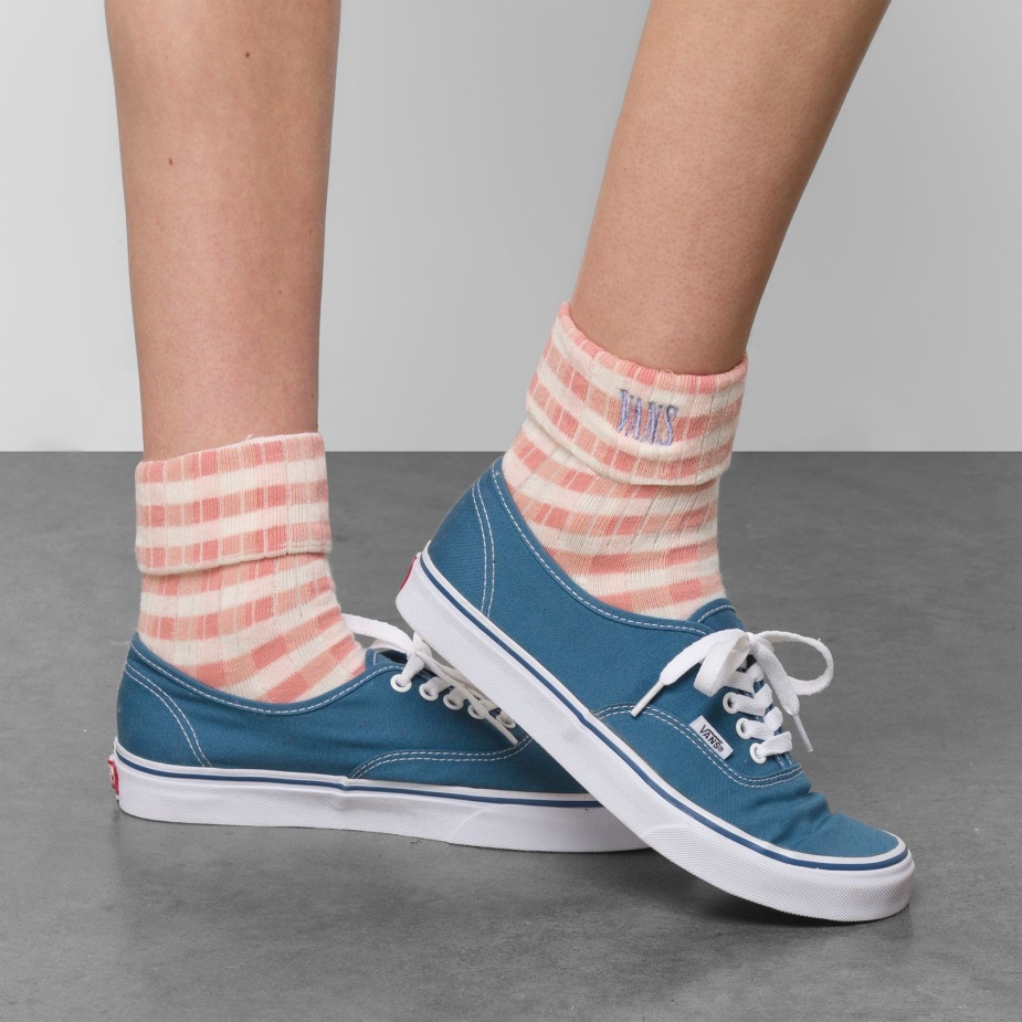 βαν ανακατεμένα τζίντζαμ κάλτσα τσεκ μεγέθους 65-10 ροζέτα