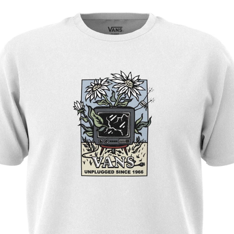 βαν αποσυνδέστε το μπλουζάκι λευκό