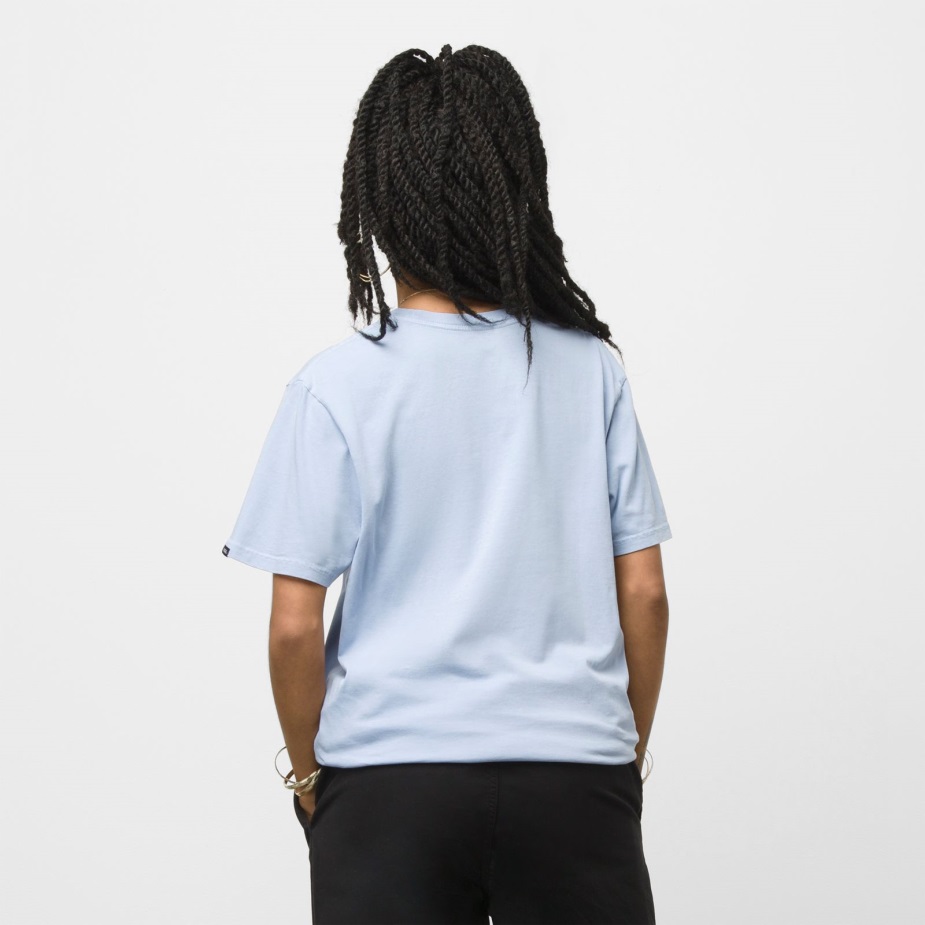 βαν από το σαλιγκάρι μπλουζάκι κασμίρ μπλε