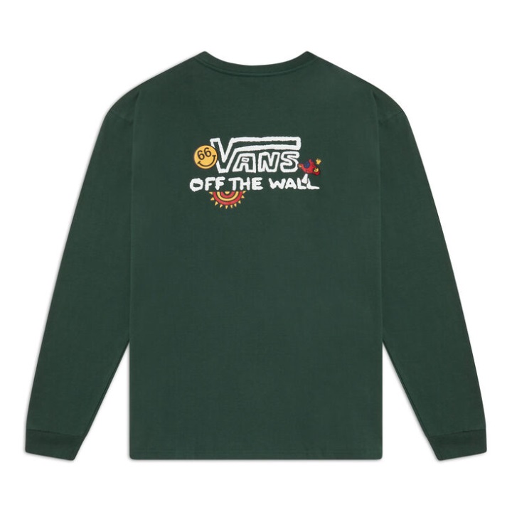 βαν από τον τοίχο θετική μακρυμάνικη μπλούζα πλατάνια