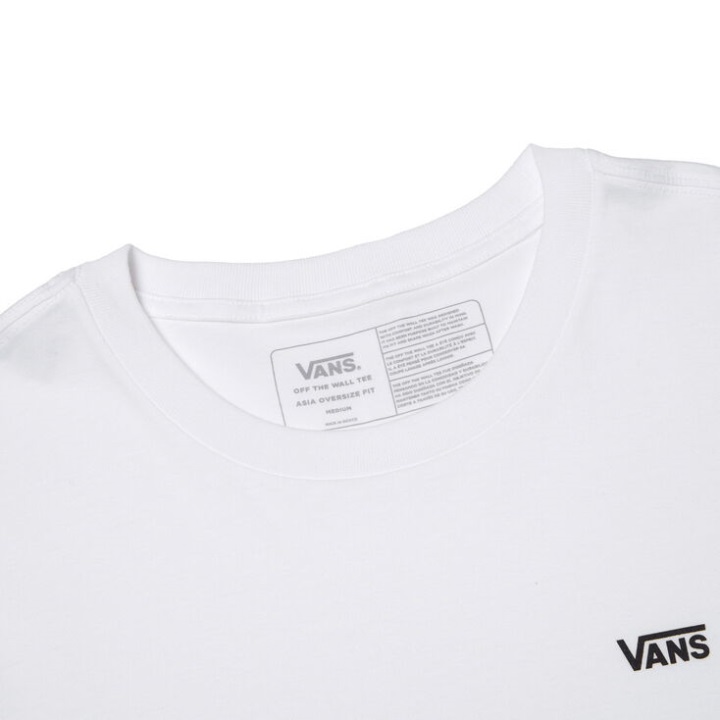 βαν από τον τοίχο κλασικό μακρυμάνικο μπλουζάκι λευκό