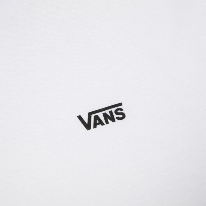 βαν από τον τοίχο κλασικό μακρυμάνικο μπλουζάκι λευκό