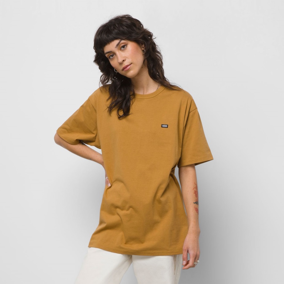 βαν από τον τοίχο κλασικό μπλουζάκι κοκάλι καφέ