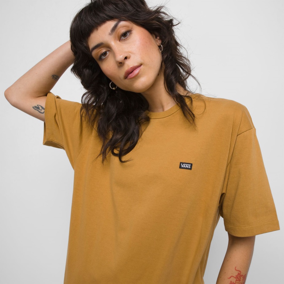 βαν από τον τοίχο κλασικό μπλουζάκι κοκάλι καφέ