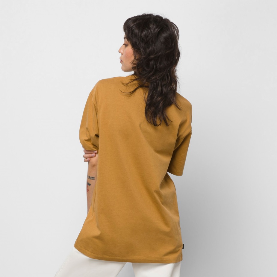 βαν από τον τοίχο κλασικό μπλουζάκι κοκάλι καφέ