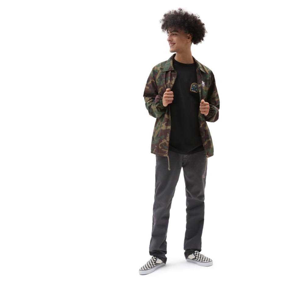 βαν από τον τοίχο μπροστινό μπάλωμα μπλουζάκι μαύρο