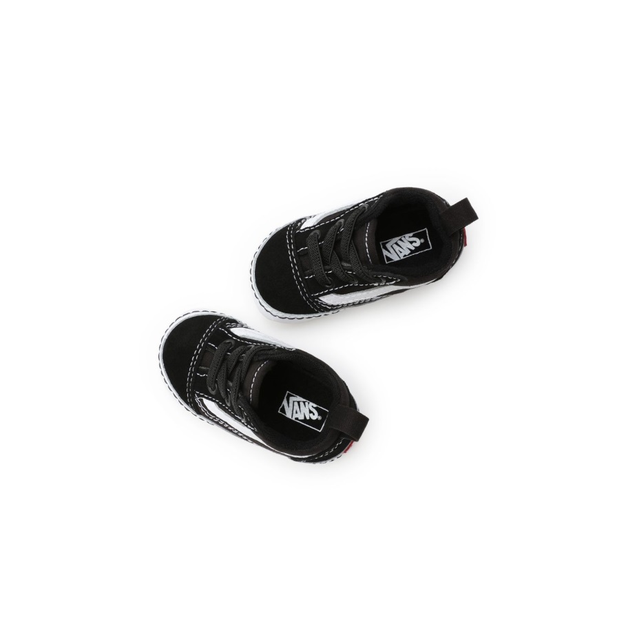 βαν βρεφικά παπουτσια παλαιας σχολης (0-1 ετος) μαυρα