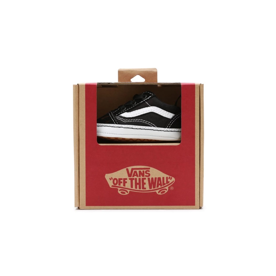 βαν βρεφικά παπουτσια παλαιας σχολης (0-1 ετος) μαυρα