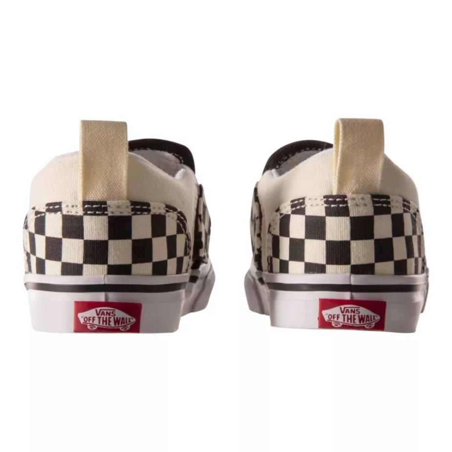 βαν για παιδιά για νήπια Asher V παπούτσια γλιστρούν στο περπάτημα τρέξιμο βέλκρο μαύρο-φυσικό