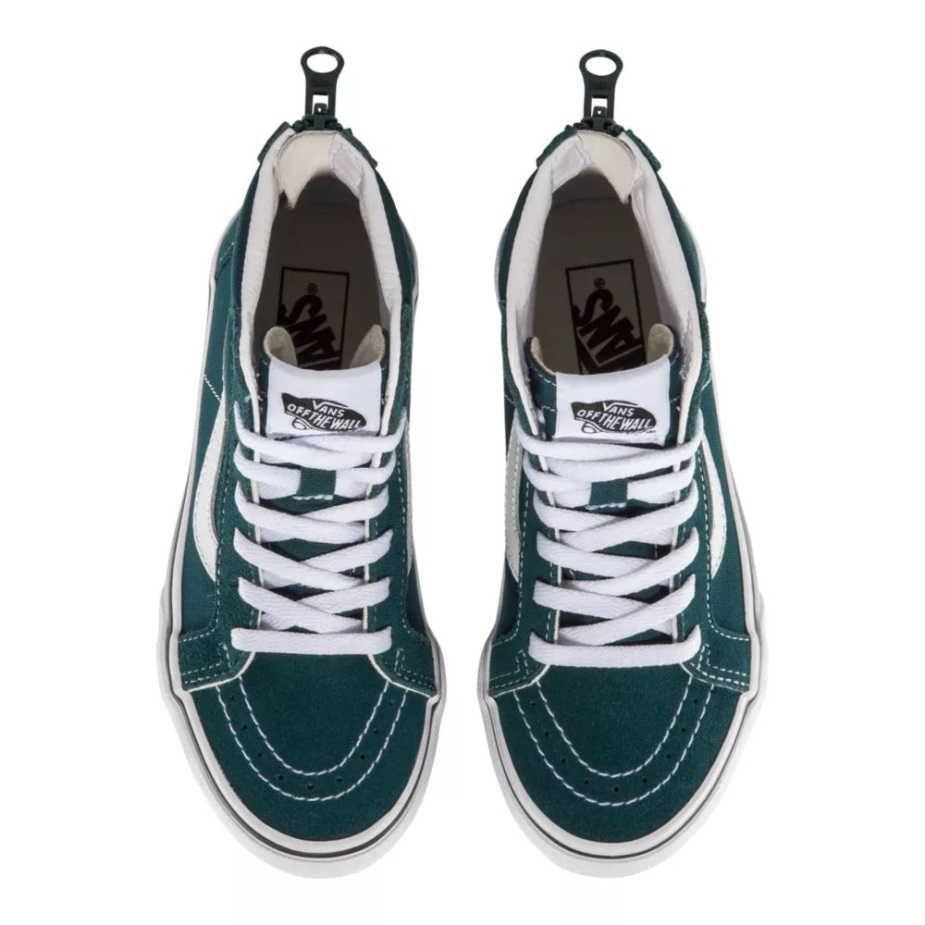 βαν για παιδιά προσχολικής ηλικίας παπούτσια Sk8-hi Zip Skate Color Theory Deep Teal