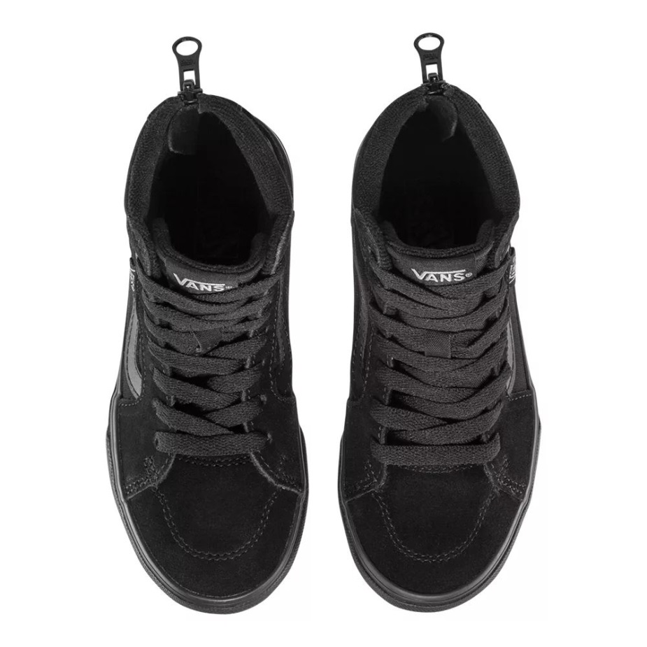 βαν για παιδιά τάξης/προσχολικής ηλικίας Filmore Hi Zip Skate παπούτσια μαύρα