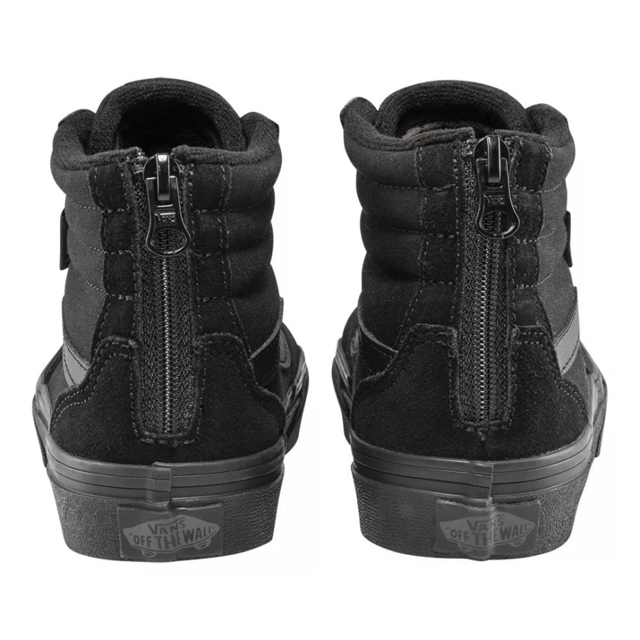 βαν για παιδιά τάξης/προσχολικής ηλικίας Filmore Hi Zip Skate παπούτσια μαύρα