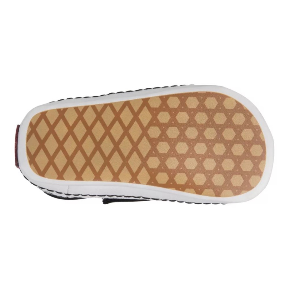 βαν για παιδικά παπούτσια μωρού V κούνιας Slip σε μαύρο