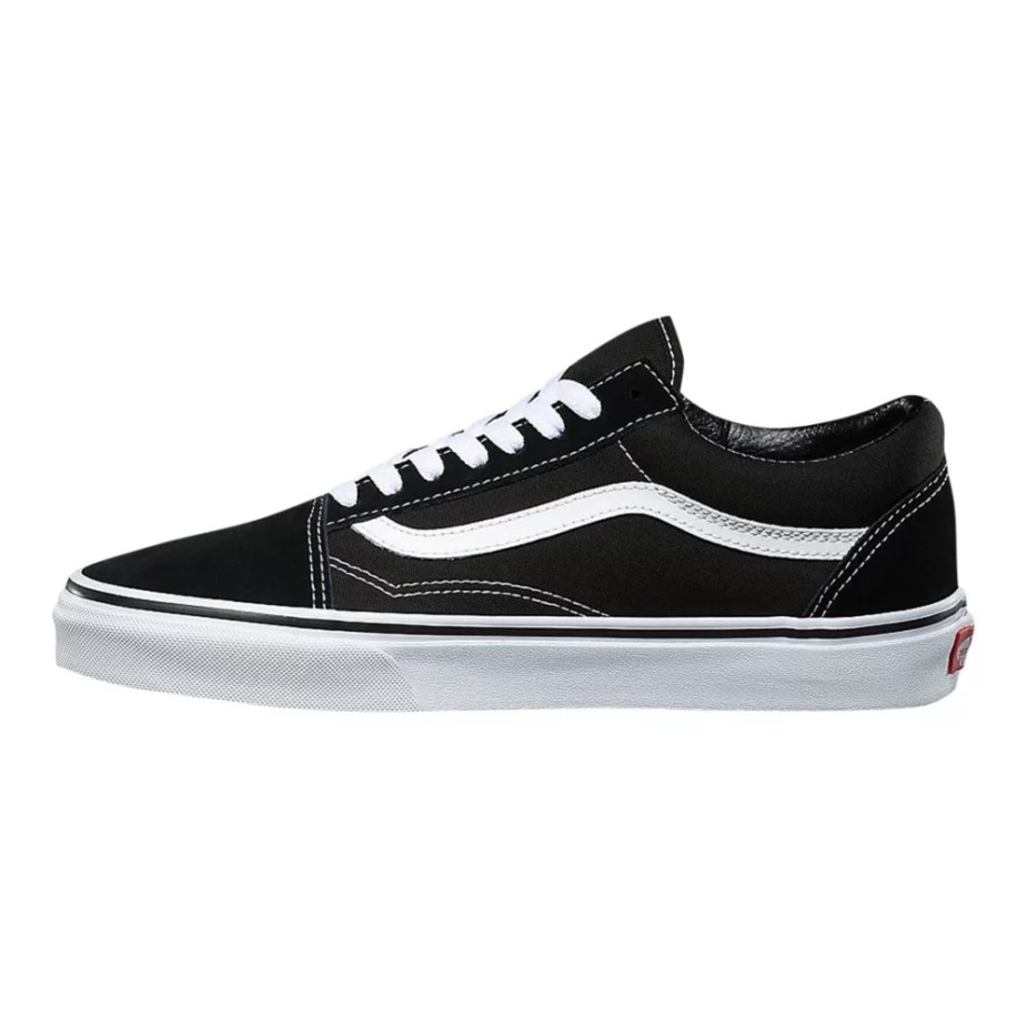 βαν γυναικεία παλιά Skool Skate παπούτσια Sneakers Low Top Slip σε αναπνεύσιμη κρέμα