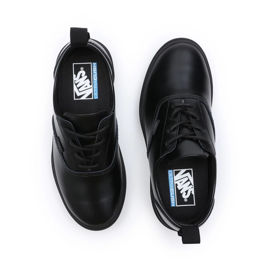 βαν δερμάτινα κολφάξ χαμηλά παπούτσια μαύρα