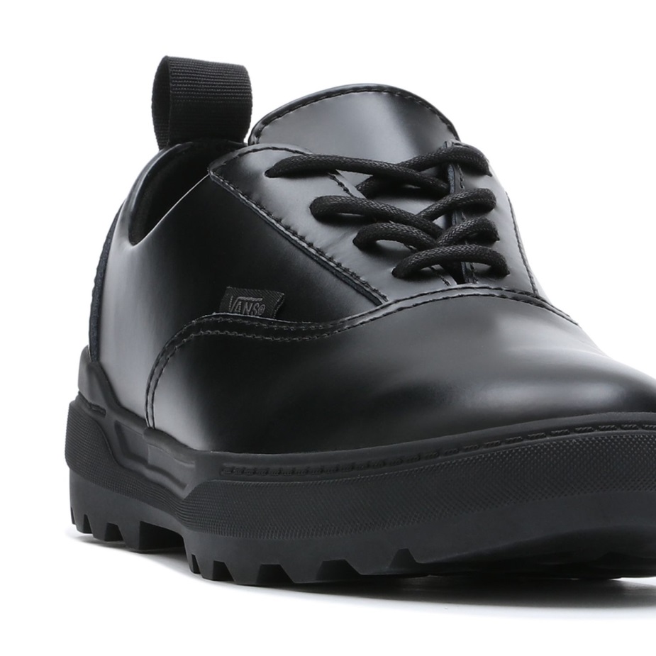 βαν δερμάτινα κολφάξ χαμηλά παπούτσια μαύρα