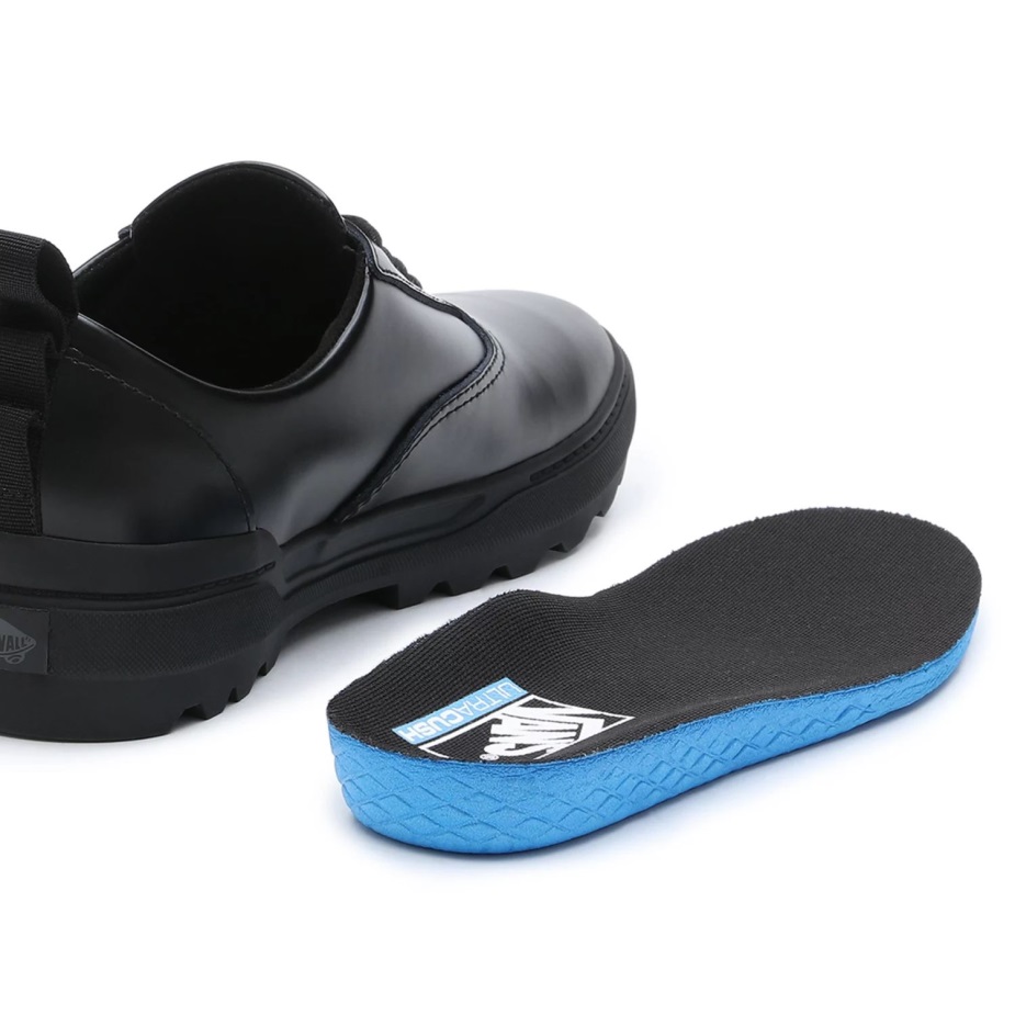 βαν δερμάτινα κολφάξ χαμηλά παπούτσια μαύρα