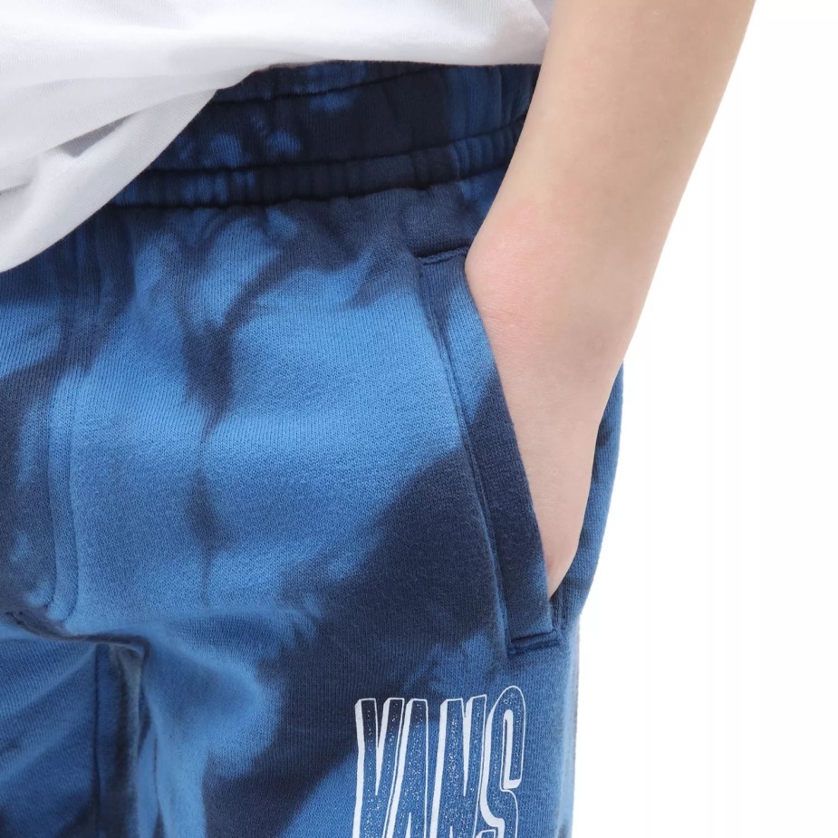 βαν μικρα παιδια γραβάτα βαφή φλις παντελόνι (2-8 ετών) μπλε