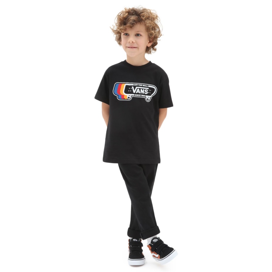 βαν μικροπαιδια Sk8 απο το 1966 μπλουζα (2-8 χρονων) μαυρο
