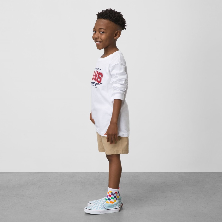 βαν μικροπαιδια γκάμα ελαστική μέση κοντή χακί