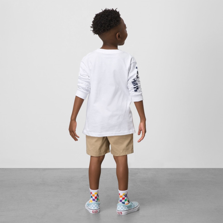 βαν μικροπαιδια γκάμα ελαστική μέση κοντή χακί