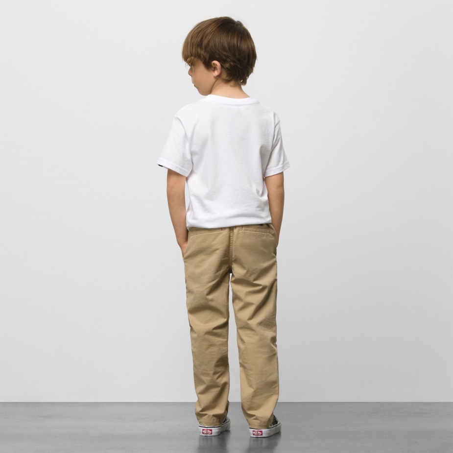 βαν μικροπαιδια γκάμα ελαστικό παντελόνι μέσης χακί