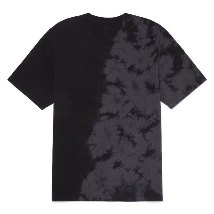 βαν μισοδεμένο κοντομάνικο μπλουζάκι ασφάλτινο πλύσιμο