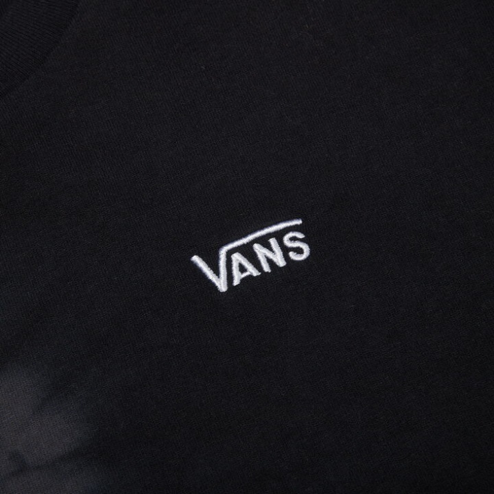 βαν μισοδεμένο κοντομάνικο μπλουζάκι ασφάλτινο πλύσιμο