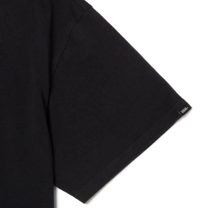 βαν μισοδεμένο κοντομάνικο μπλουζάκι ασφάλτινο πλύσιμο