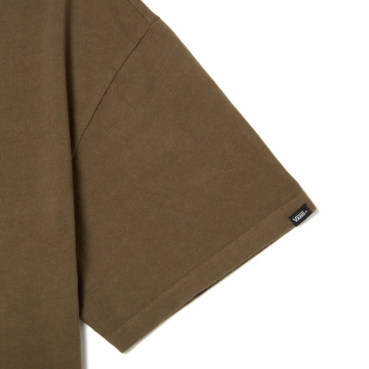 βαν μισοδεμένο κοντομάνικο μπλουζάκι κίτρινο πλύσιμο