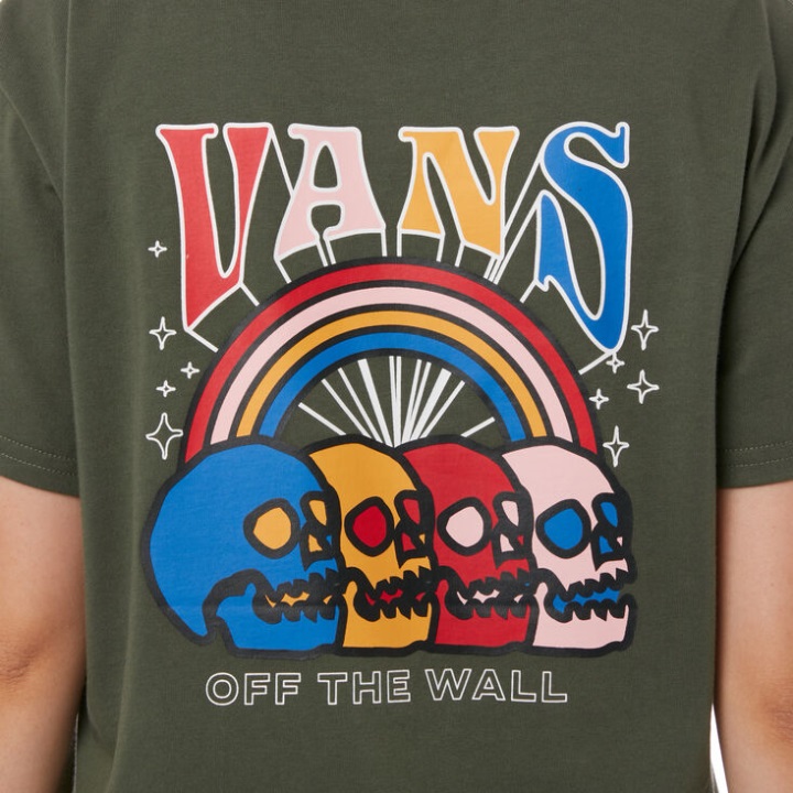 βαν ουράνιο τόξο μπλουζάκι κρανίο θυμάρι