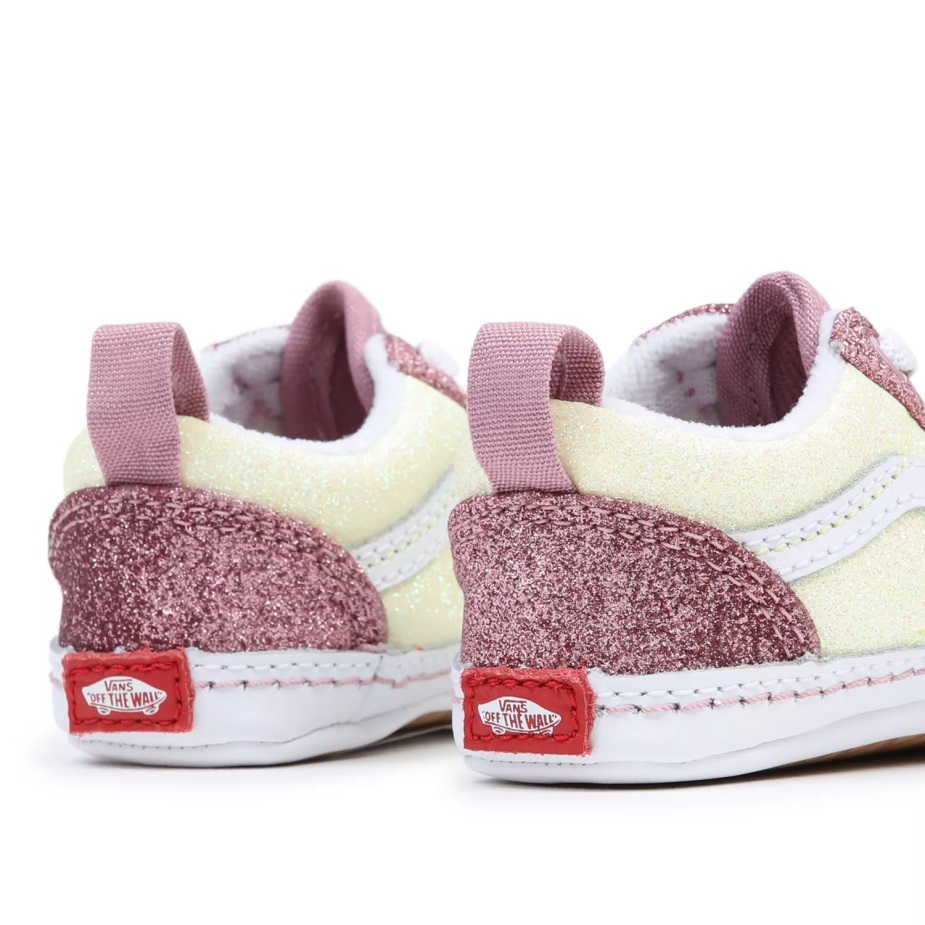 βαν παπουτσια βρεφικης παλαιας σχολης (0-1 ετος) κιτρινοροζ