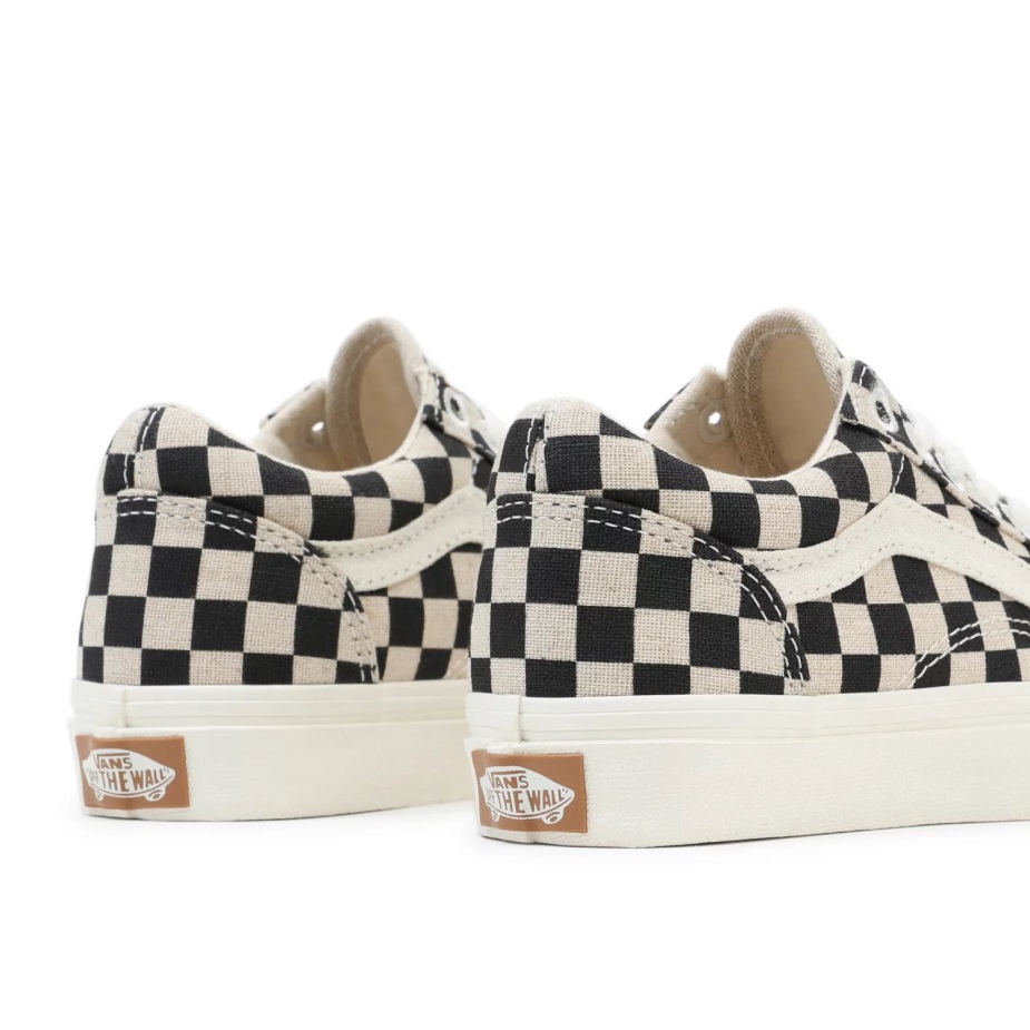 βαν παπουτσια παλια Skool (4-8 χρονων) παιδικα μαυρο-ασπρο