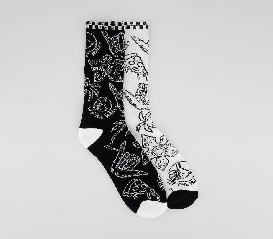 βαν παράξενα δεσποινίς κάλτσες ασπρόμαυρες