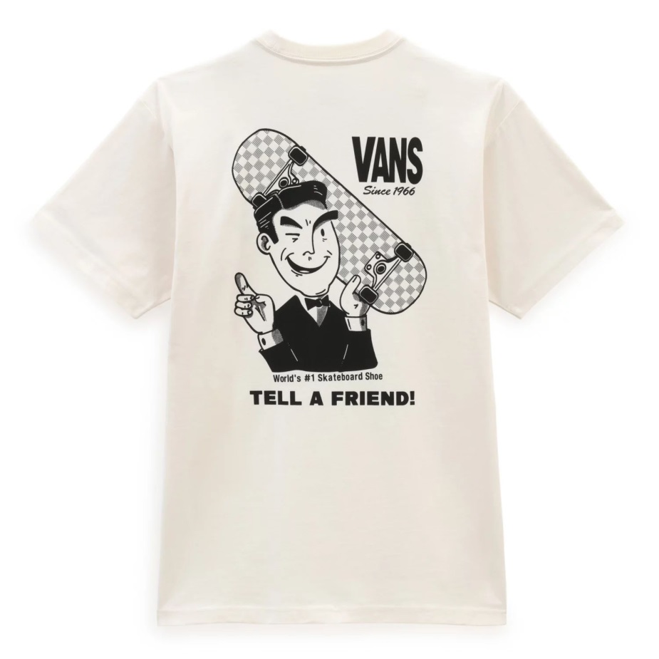 βαν πείτε σε έναν φίλο μπλουζάκι λευκό